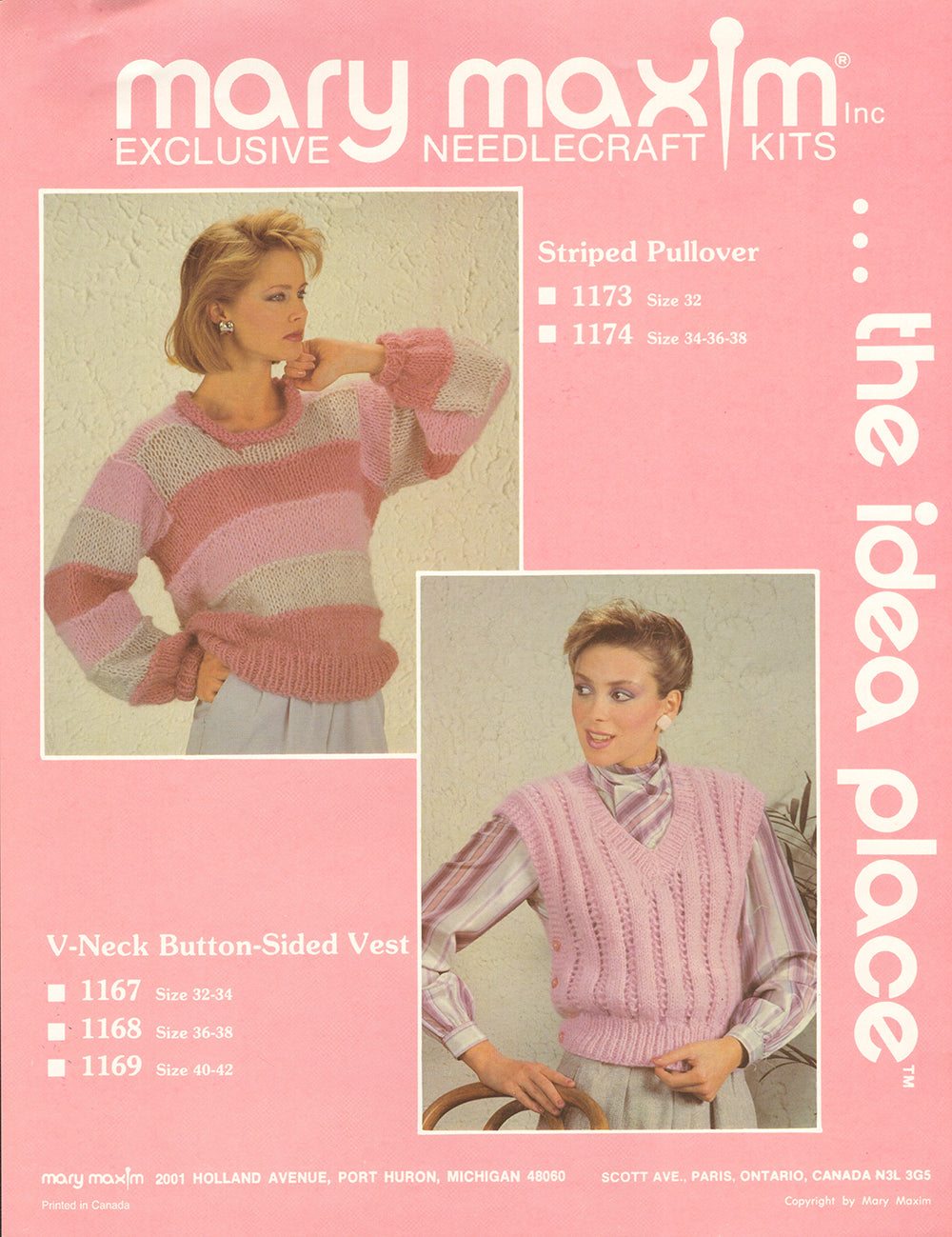 Modèle de pull à col en V