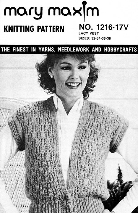 Lacy Vest Pattern
