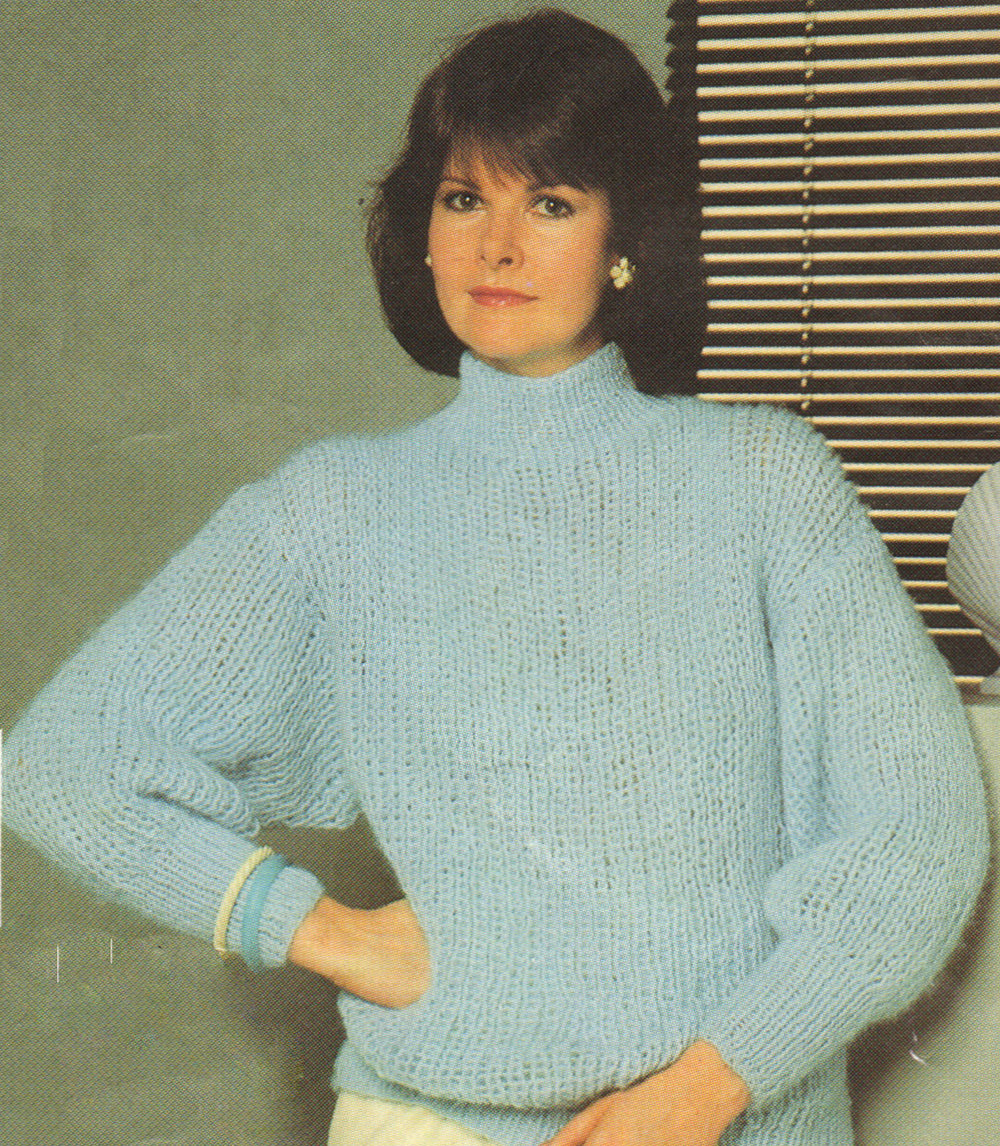 Ribbed Pullover Pattern