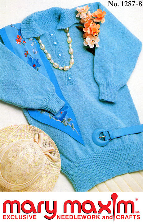 Modèle de tunique à col polo