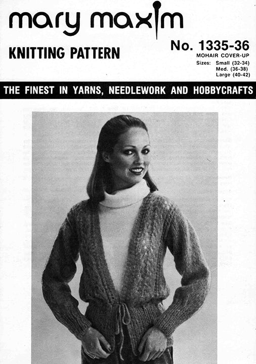 Mohair Cover-Up Pattern