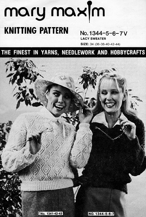 Modèle de pull en dentelle