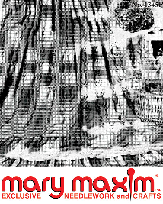 Modèle afghan en dentelle