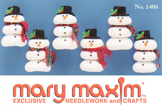 Shell Snowmen Pattern
