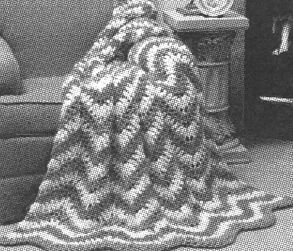 Modèle afghan à chevrons rapide