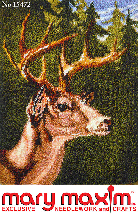 White Tail Buck Rug Pattern