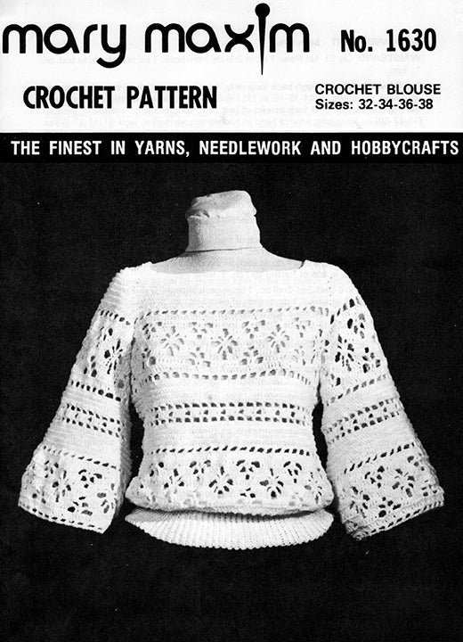 Crochet Blouse Pattern