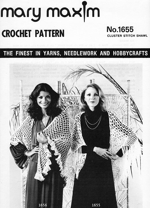 Cluster Stitch Shawl Pattern