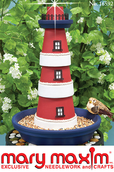Clay Pot Lighthouse Pattern