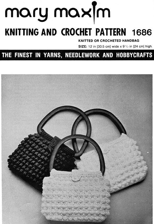 Knitted or Crocheted Handbag Pattern
