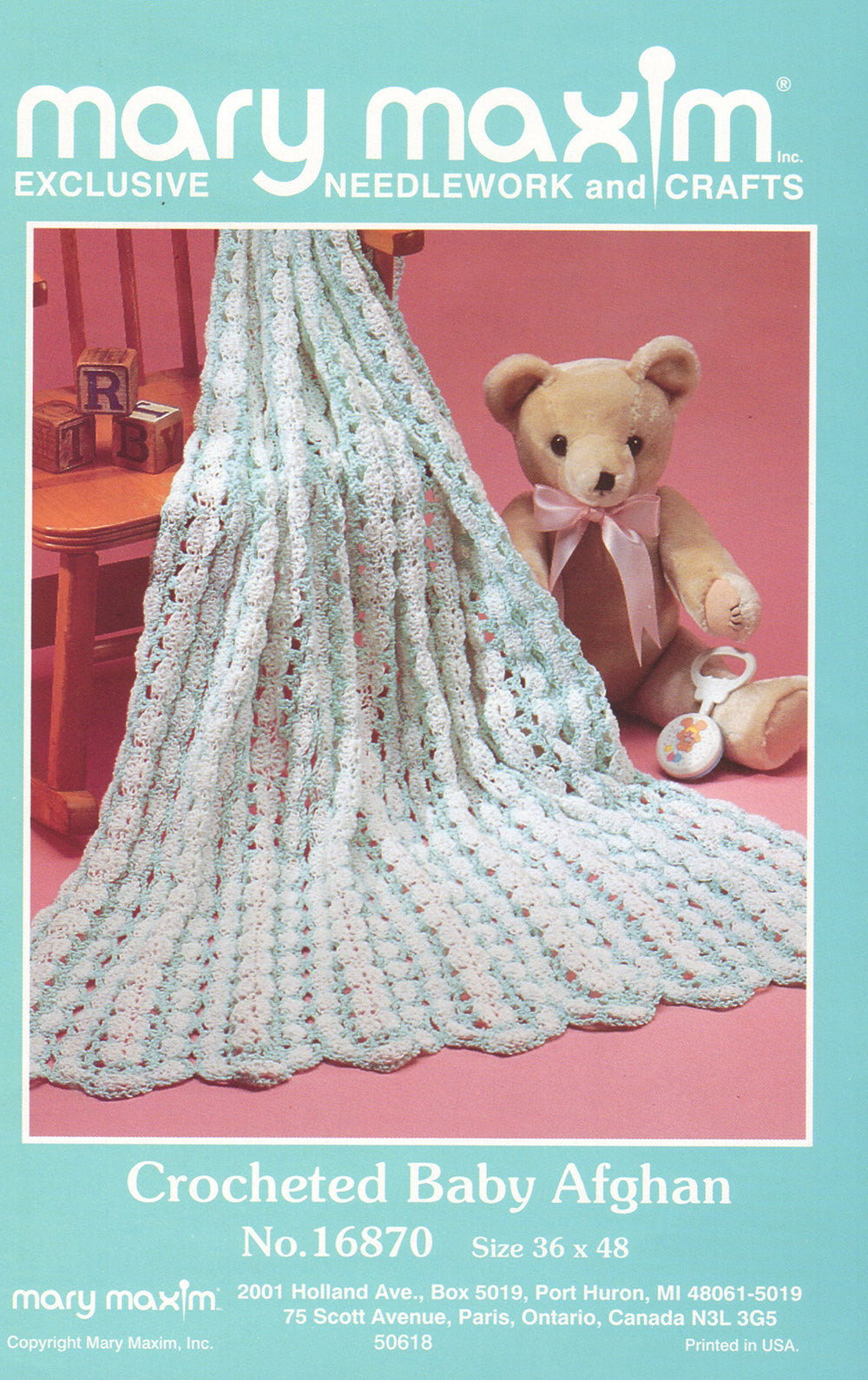 Mile A Minute Baby Afghan Pattern