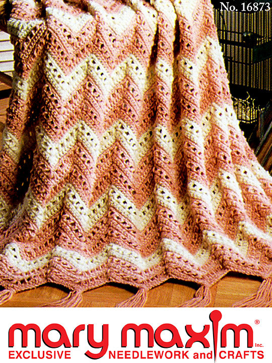 Cluster Ripple Afghan Pattern