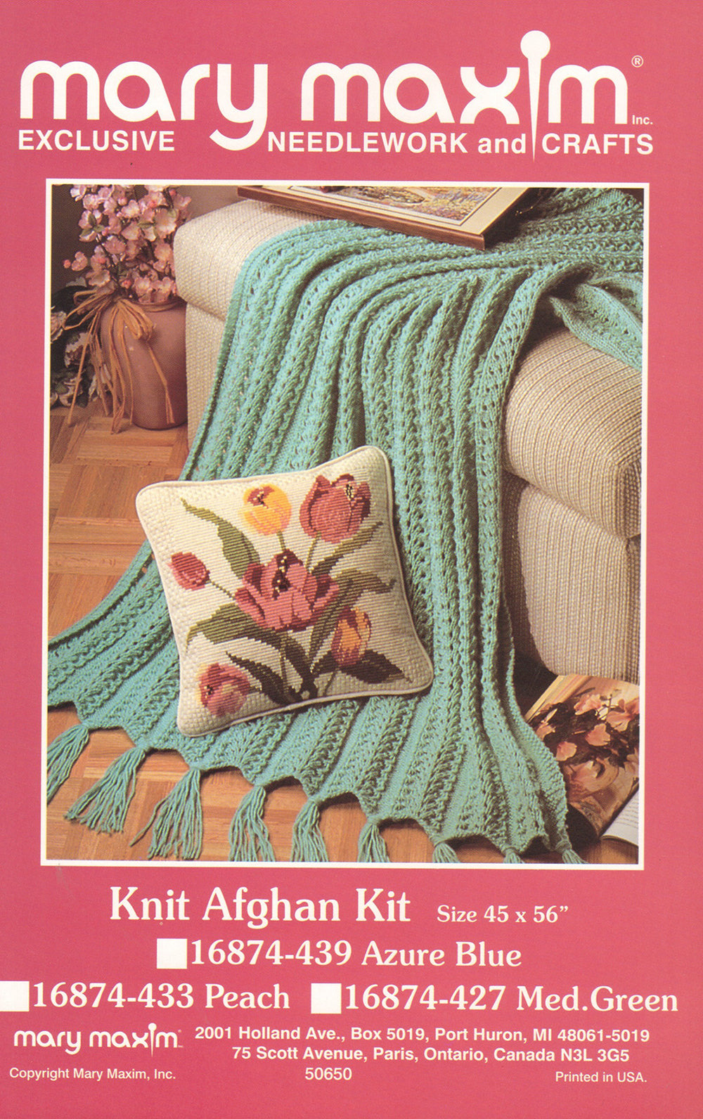 Knitted Afghan Pattern