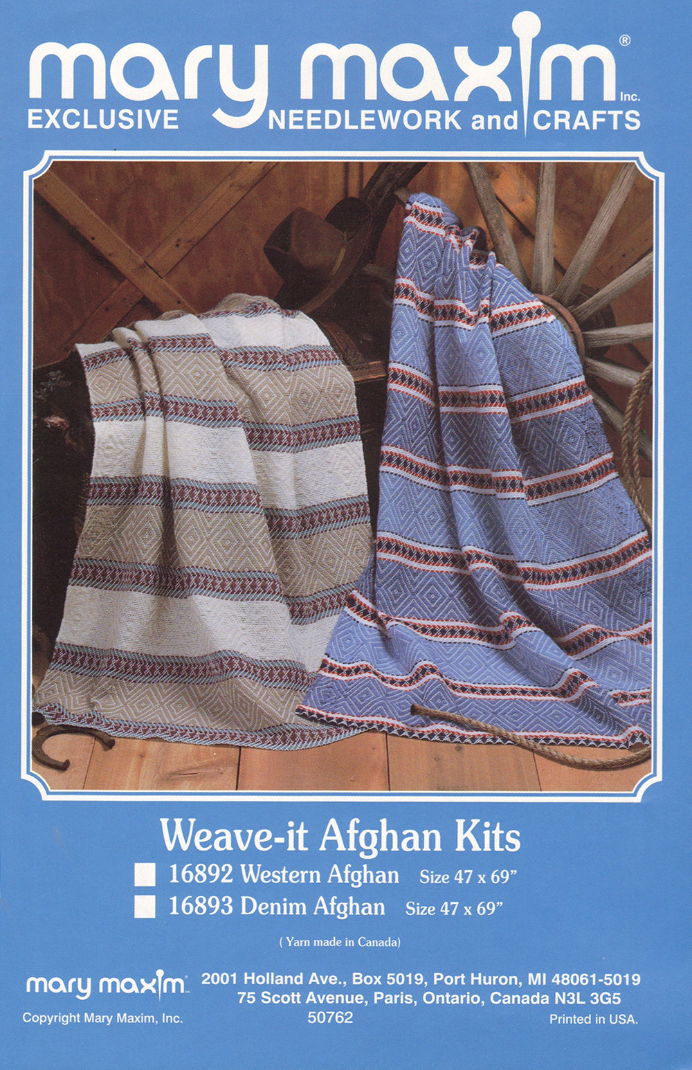 Weave It Afghan Pattern