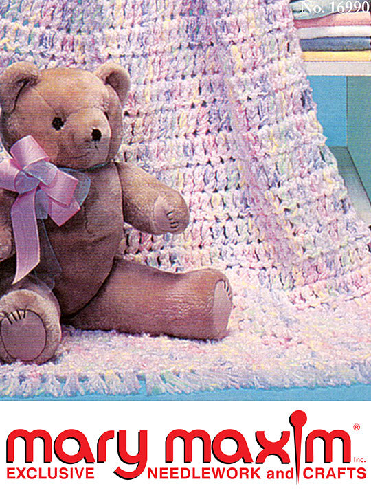 Modèle afghan de bébé au crochet rapide