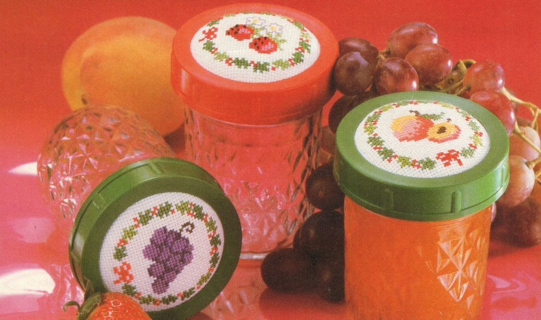 Fruit Jar Ring Toppers Pattern