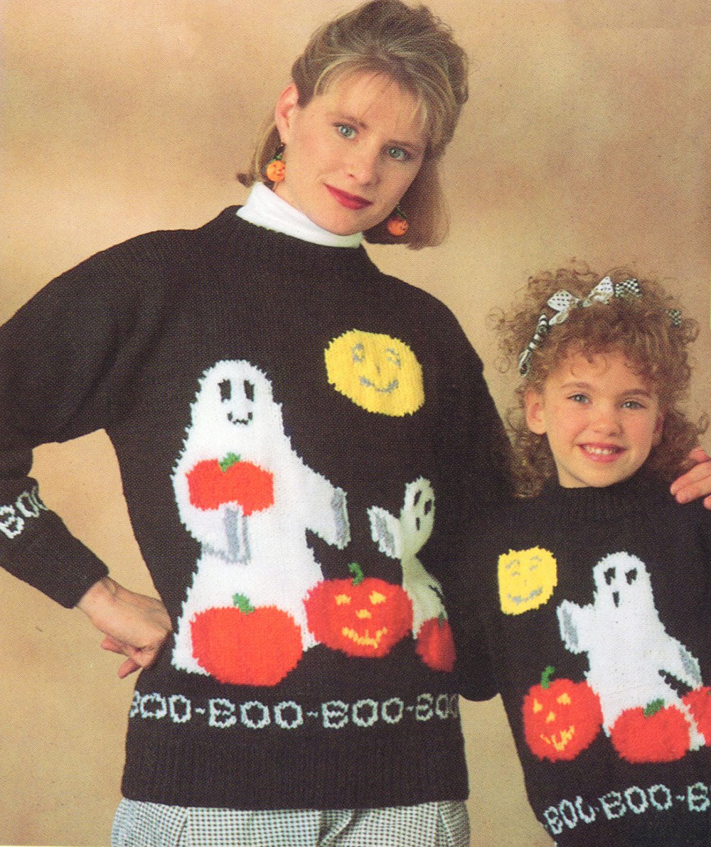 Child's Halloween Pullover Pattern
