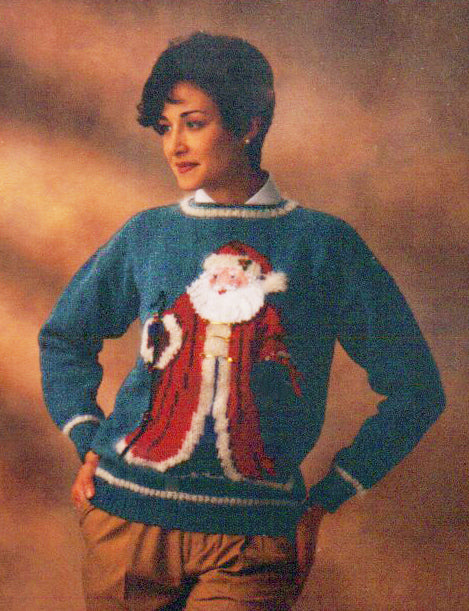 Antique Santa Pullover Pattern
