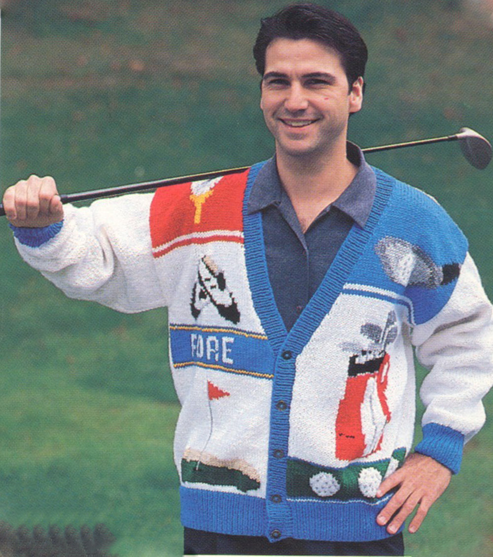 Hole In One Cardigan Pattern