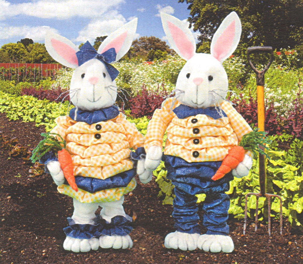 Yo Yo Garden Bunnies Pattern