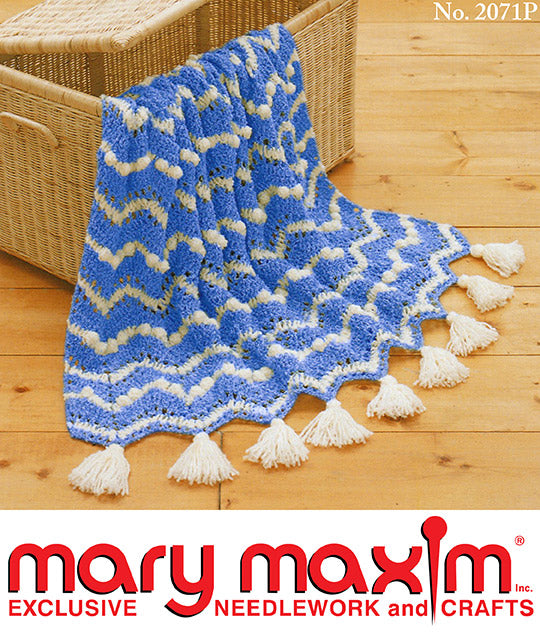 Modèle afghan au crochet