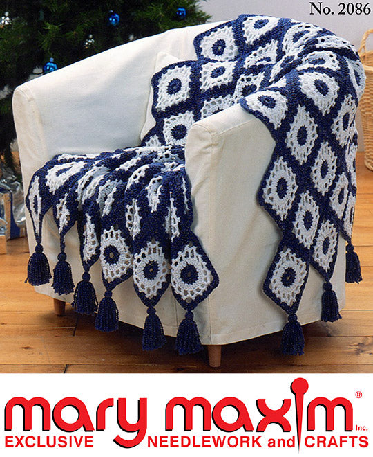 Free Christmas Ice Afghan Pattern