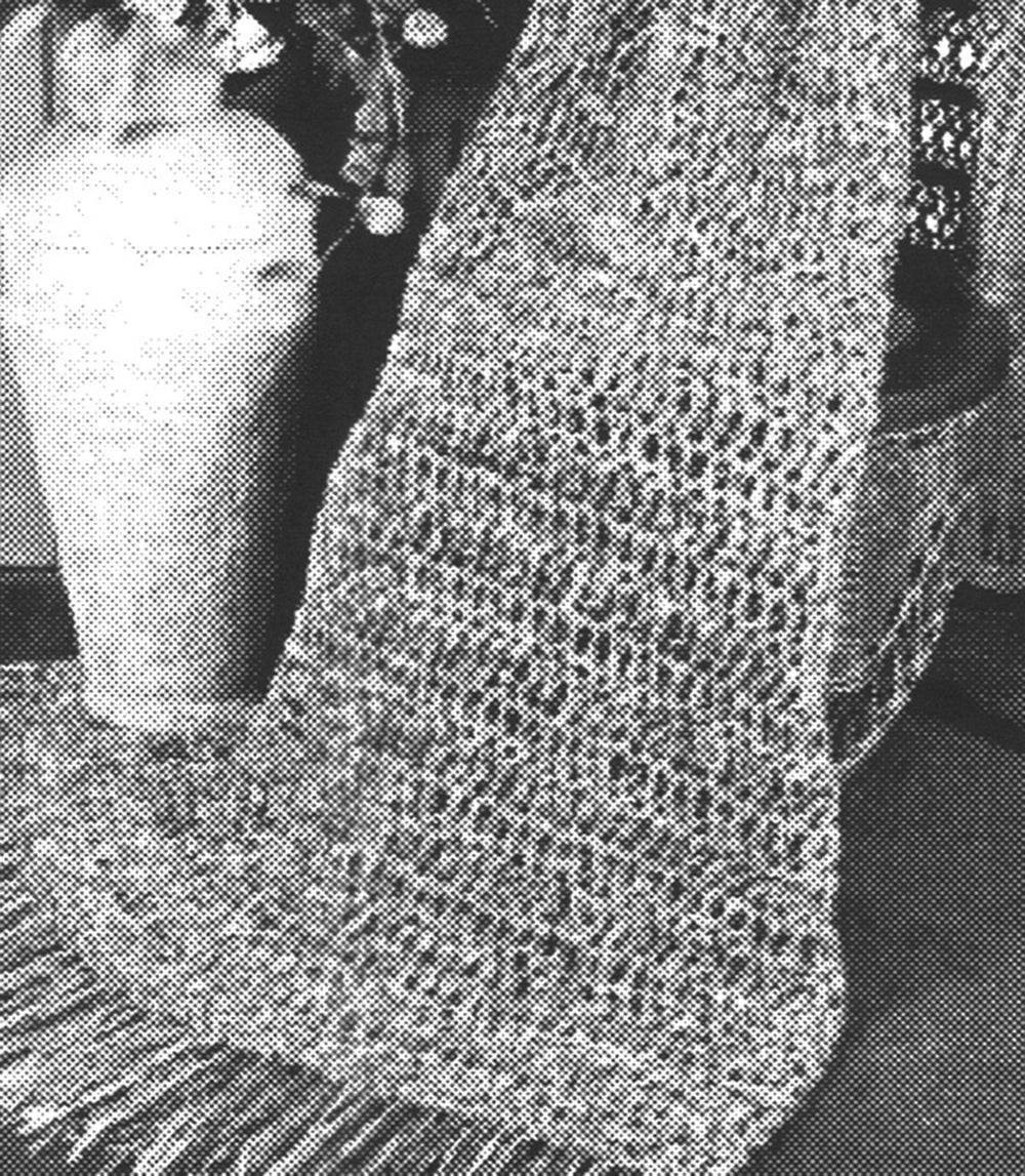 Modèle afghan au crochet rapide