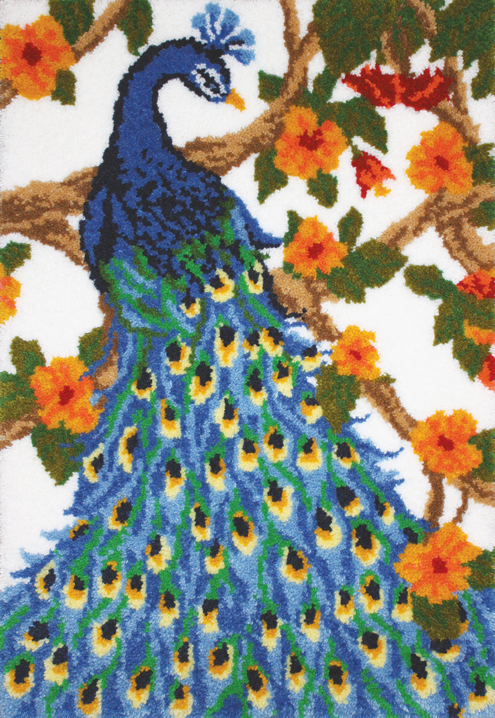 Peacock Rug Pattern