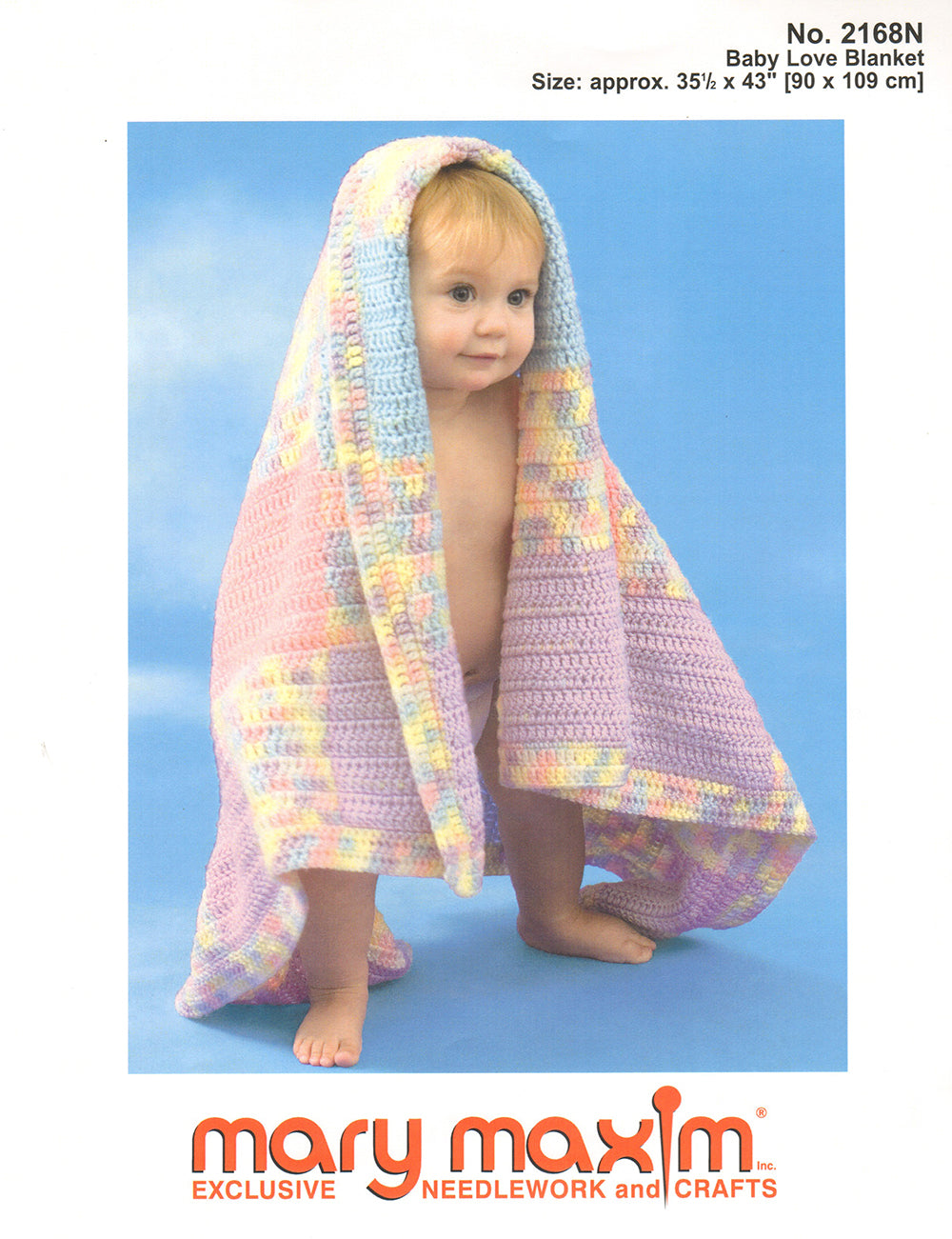 Modèle de couverture d'amour pour bébé