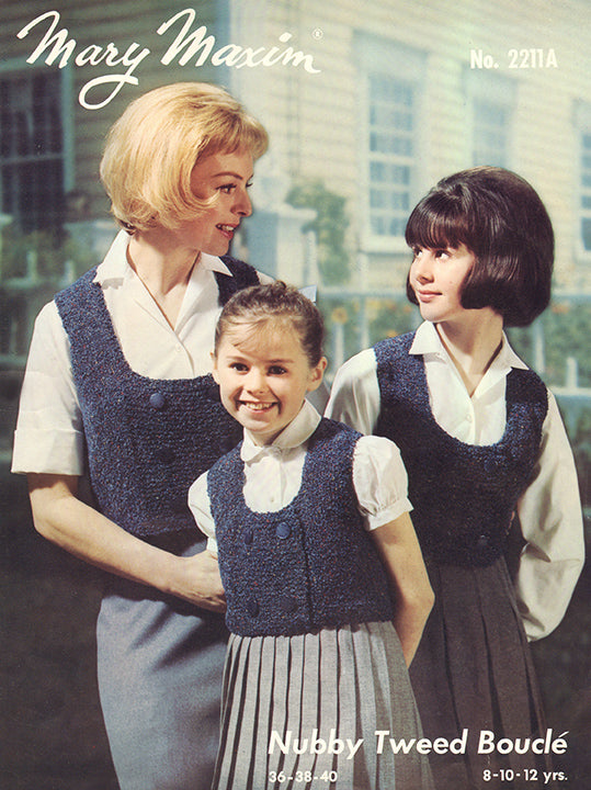 Ladies' and Girls' Vests Pattern