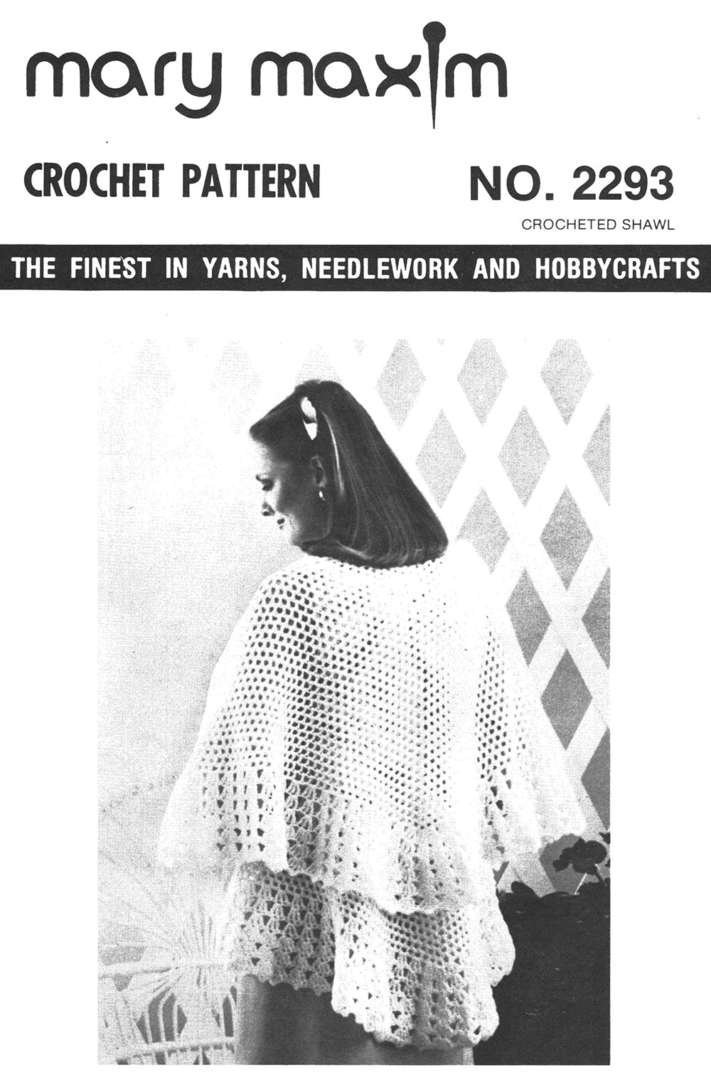 Modèle de châle au crochet