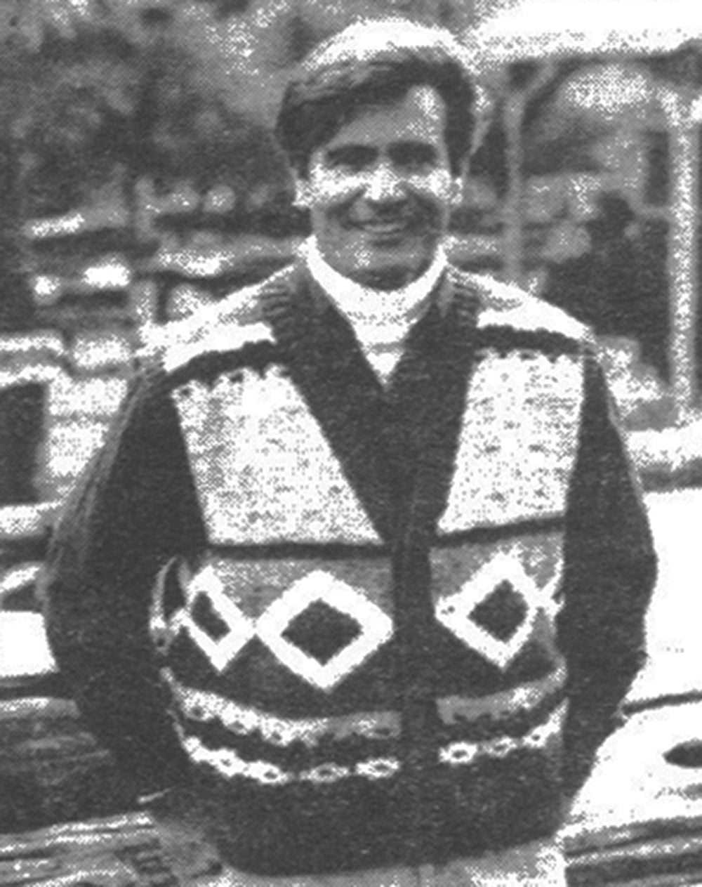 Modèle de gilet à panneaux Fair Isle