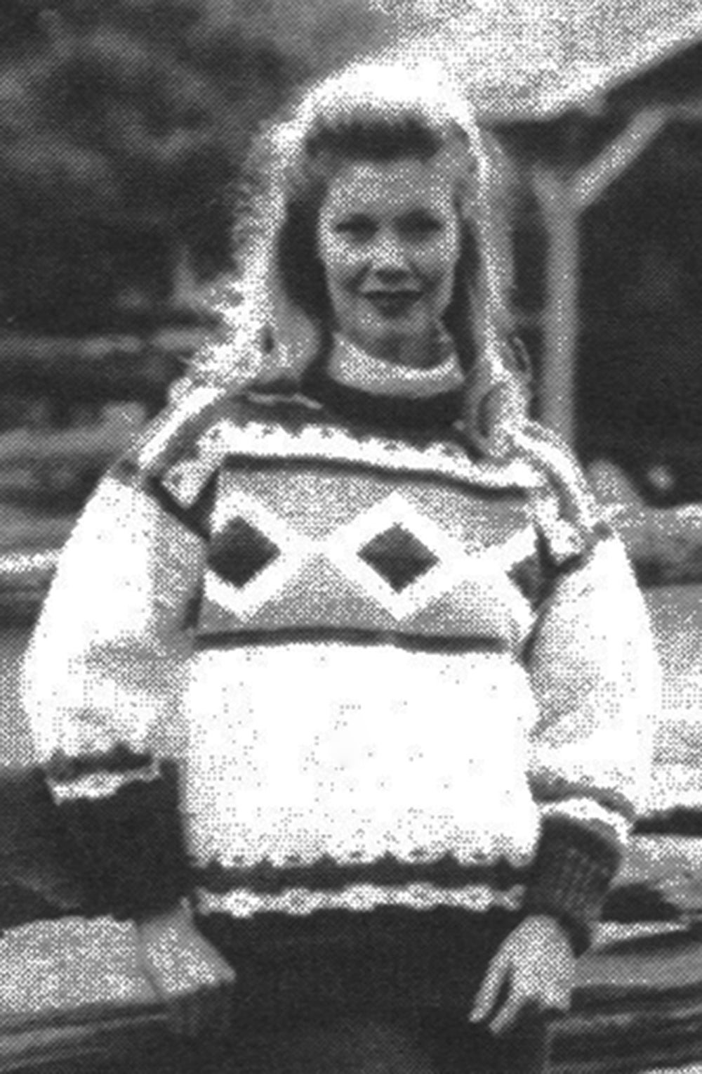 Fair Isle Panel Pullover Pattern