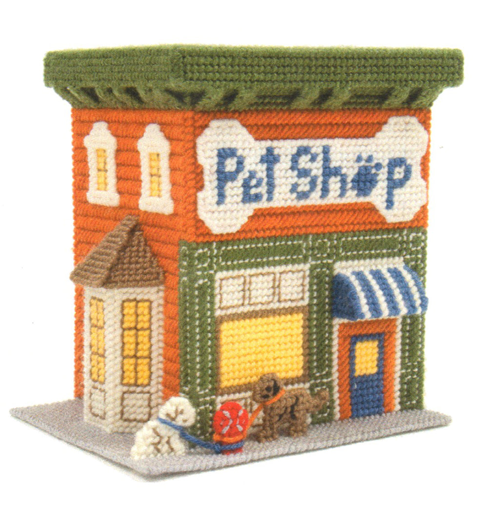 Plastic Canvas Pet Shop Pattern