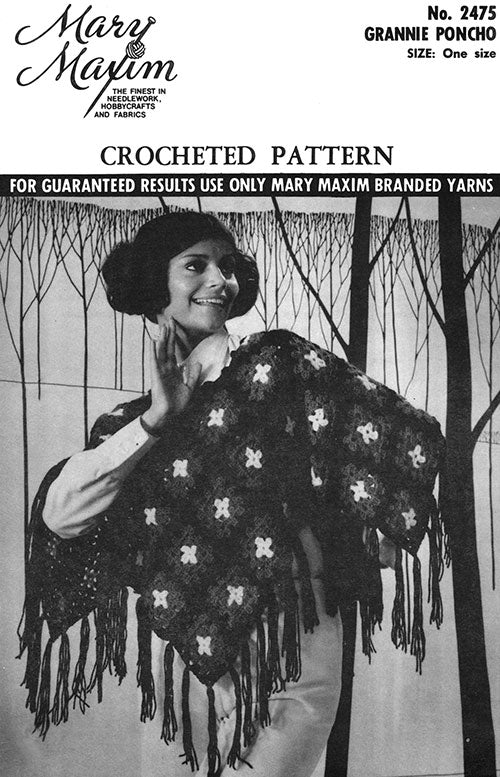 Grannie Poncho Pattern