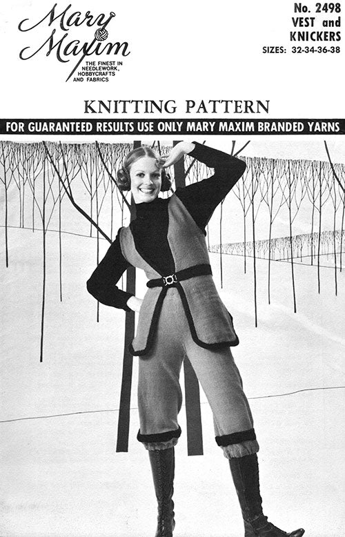 Vest and Knickers Pattern