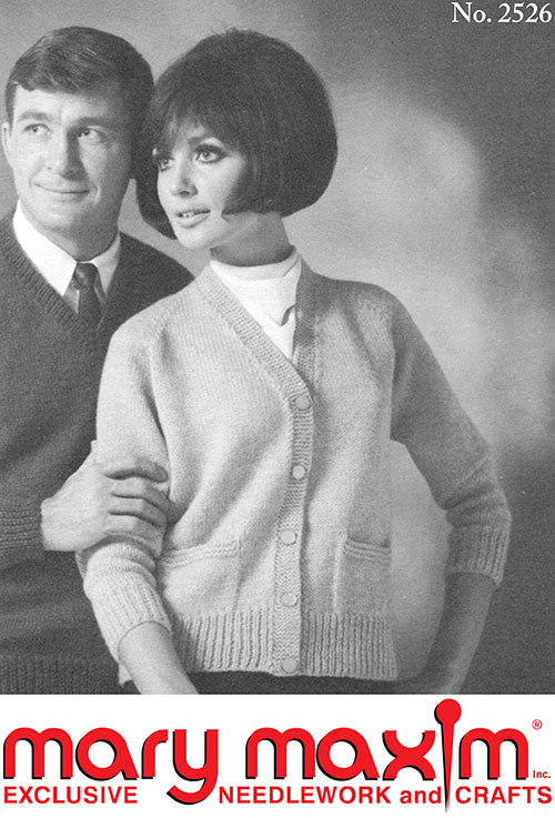 Casual V-Neck Cardigan Pattern