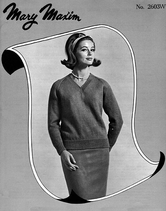 Pull à col en V de poids peigné