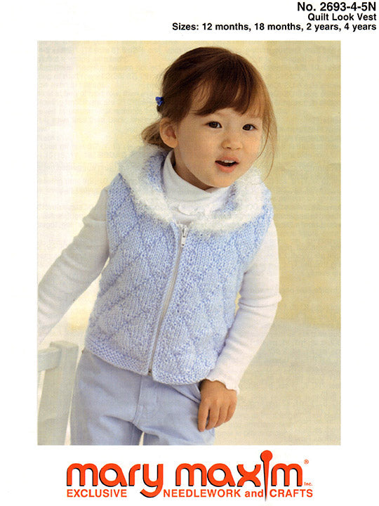 Free Quilt Look Vest Pattern