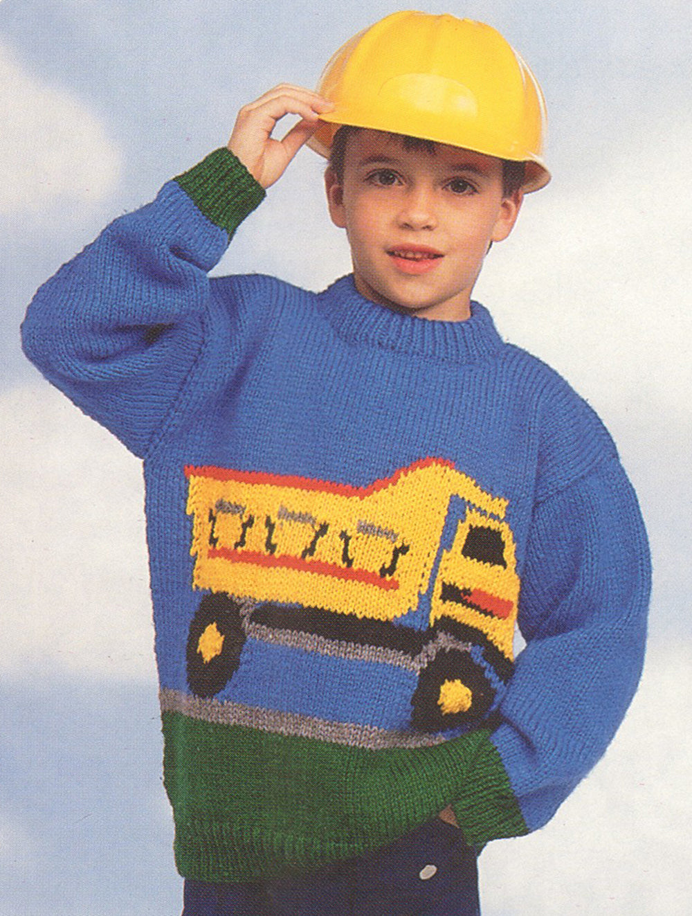 Dump Truck Pullover Pattern