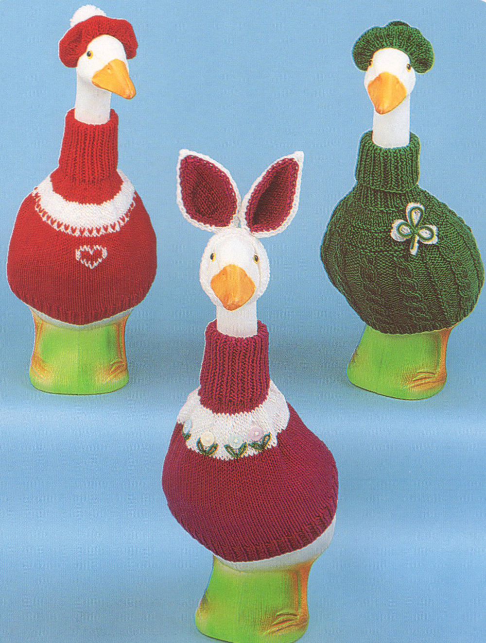 Spring Bunny Goose Sweater Pattern