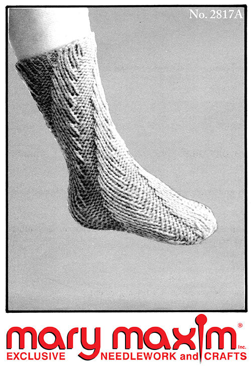 Modèle de chaussettes en spirale