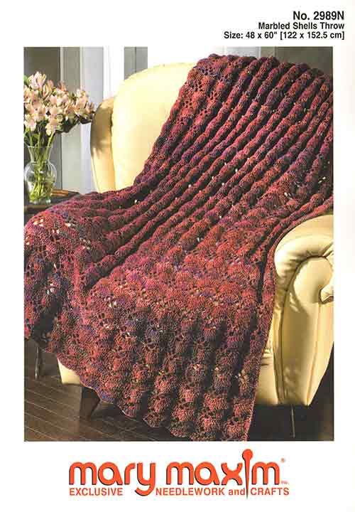 Modèle de jeté de coquillages marbrés