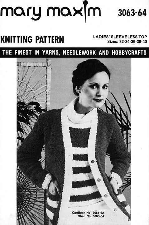 Patron de haut sans manches pour femme