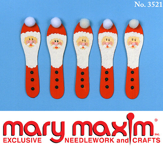 Spoon Santas Pattern