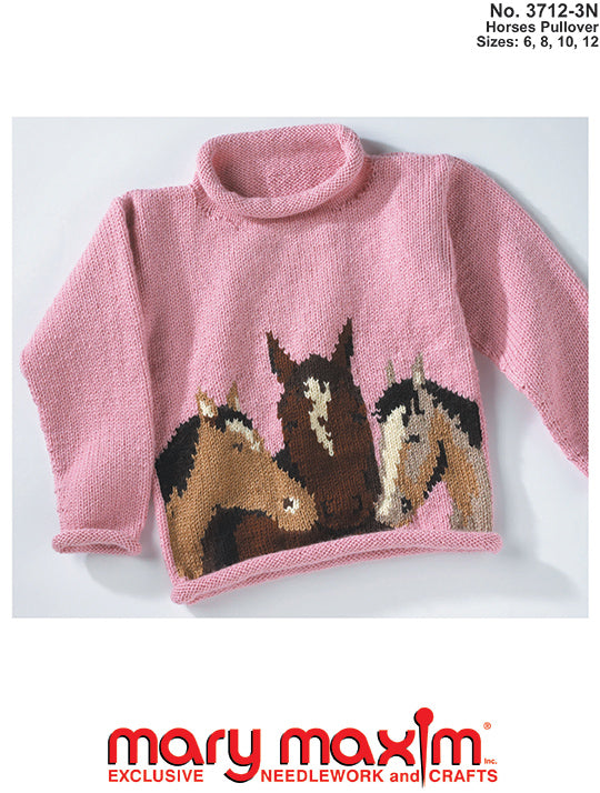 Horses Pullover Pattern