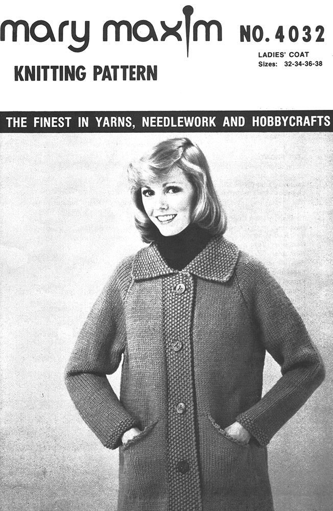 Ladie's Topper Coat Pattern