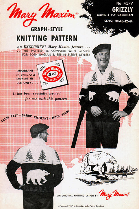 Modèle de cardigan grizzli