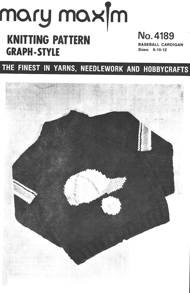 Modèle de cardigan de baseball