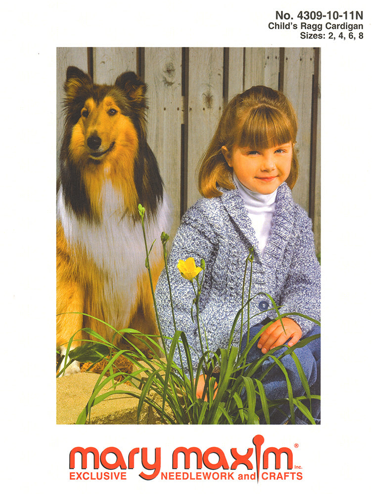 Modèle de cardigan Ragg pour enfant